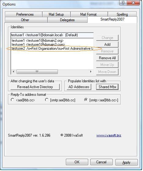 SmartReply 2007 installation - picture #3