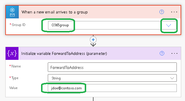 ForwardGroupEmail Flow installation picture 3