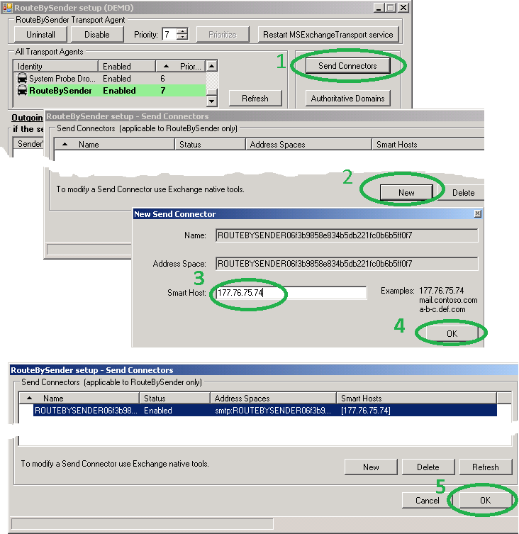 Exchange Route By Sender installation picture 3