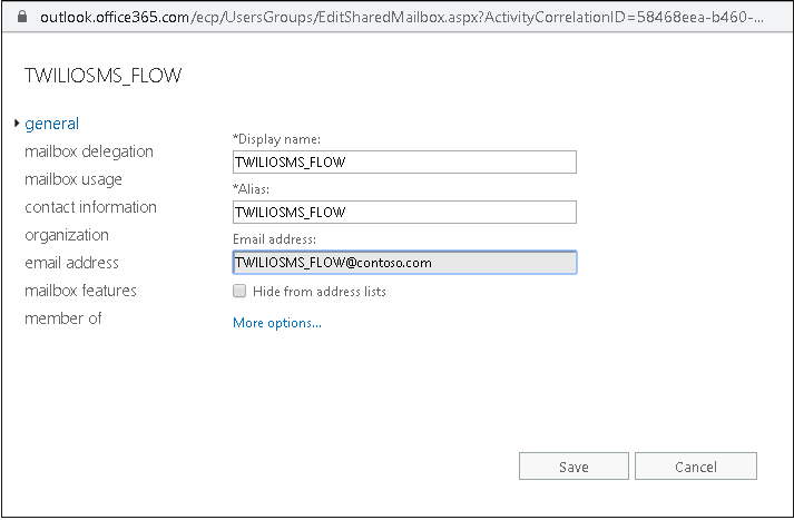 SendSMS Flow installation 1